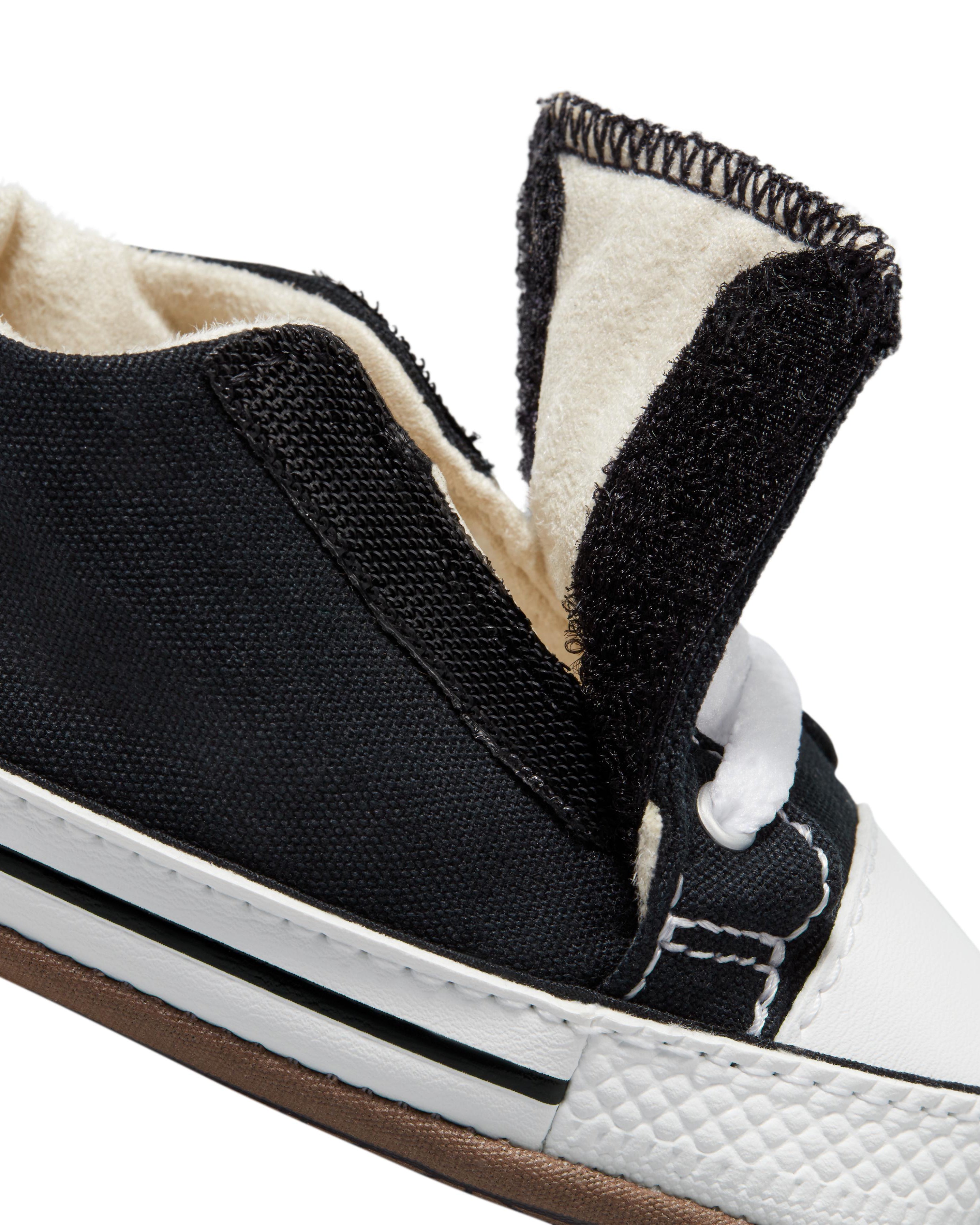Converse Chuck Taylor Canvas Cribster Infants - Black/Natural Ivory/White