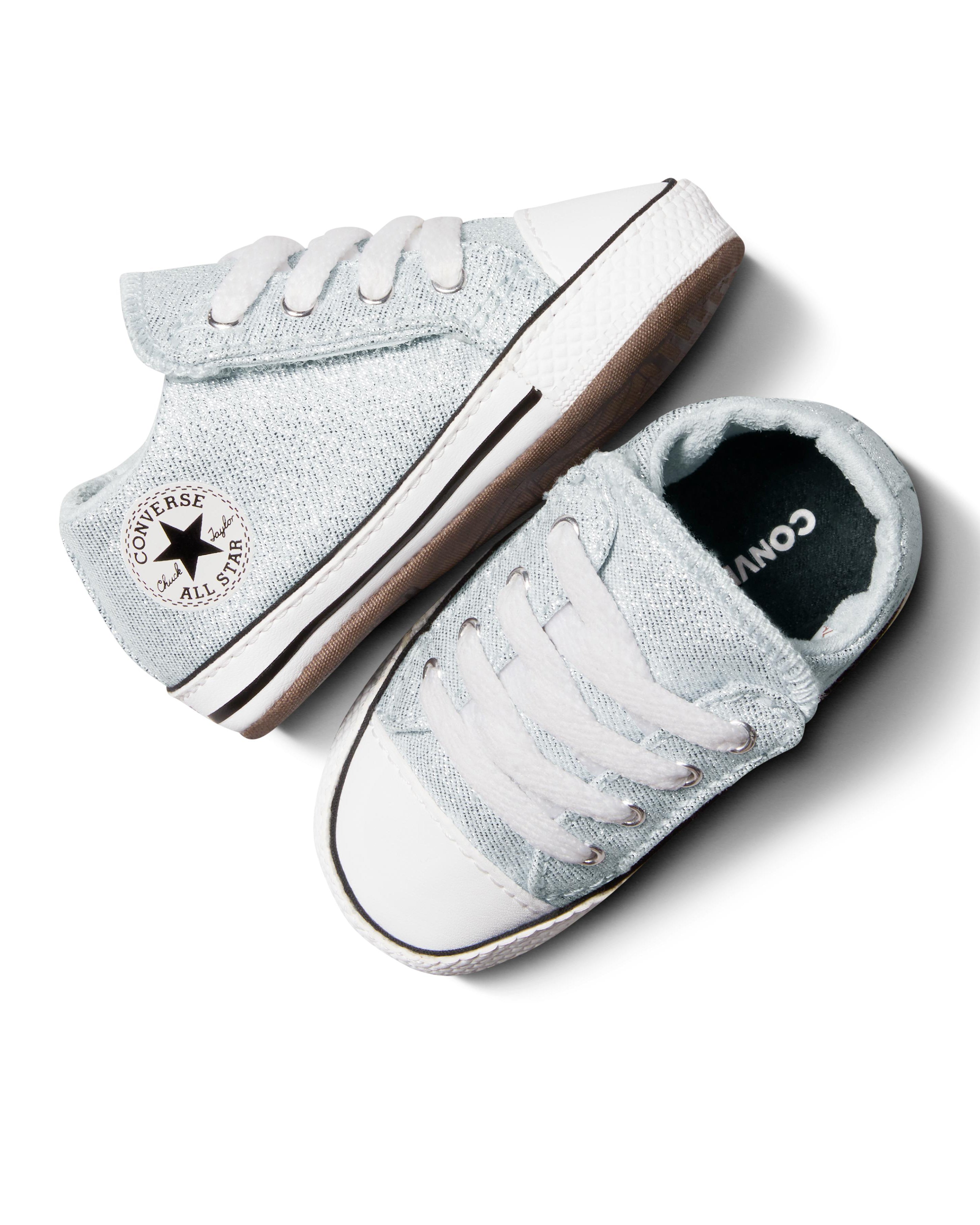 Converse Chuck Taylor Canvas Cribster Infants - Ghosted/Natural Ivory/White