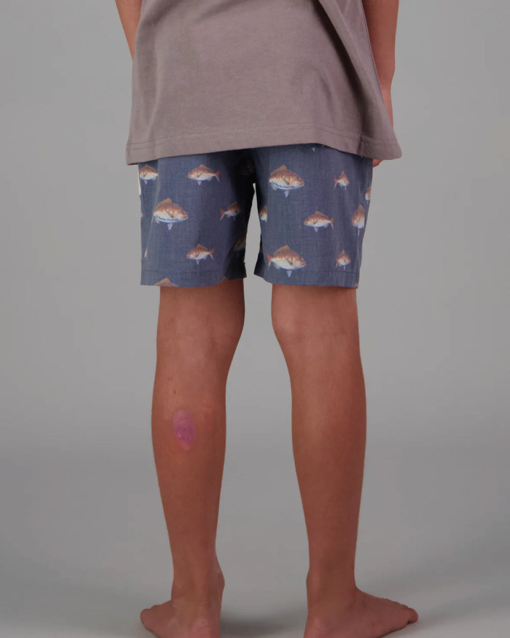 Just Another Fisherman Mini Snaps Shorts - Dark Denim