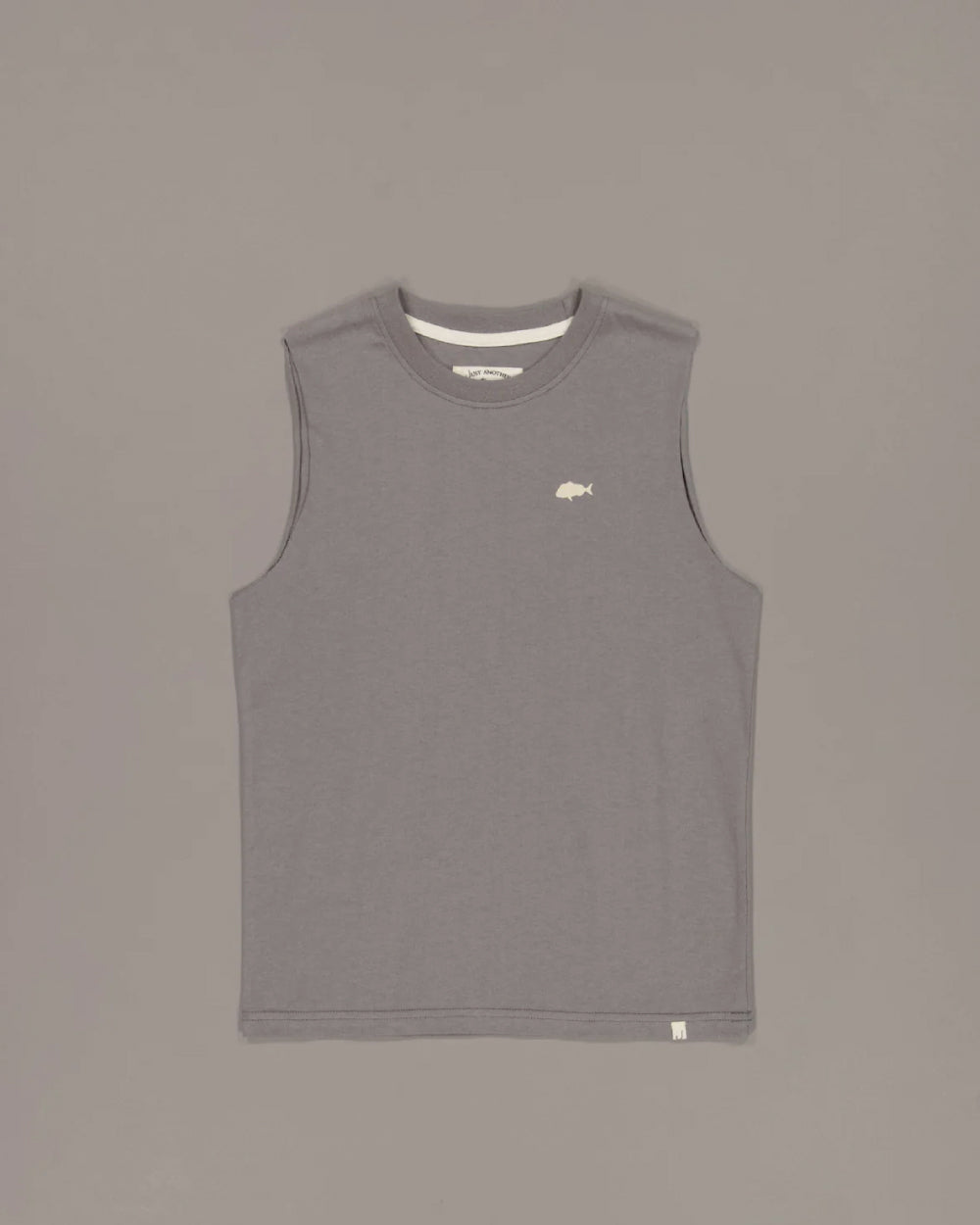 Just Another Fisherman Mini Stamp Tank - Grey
