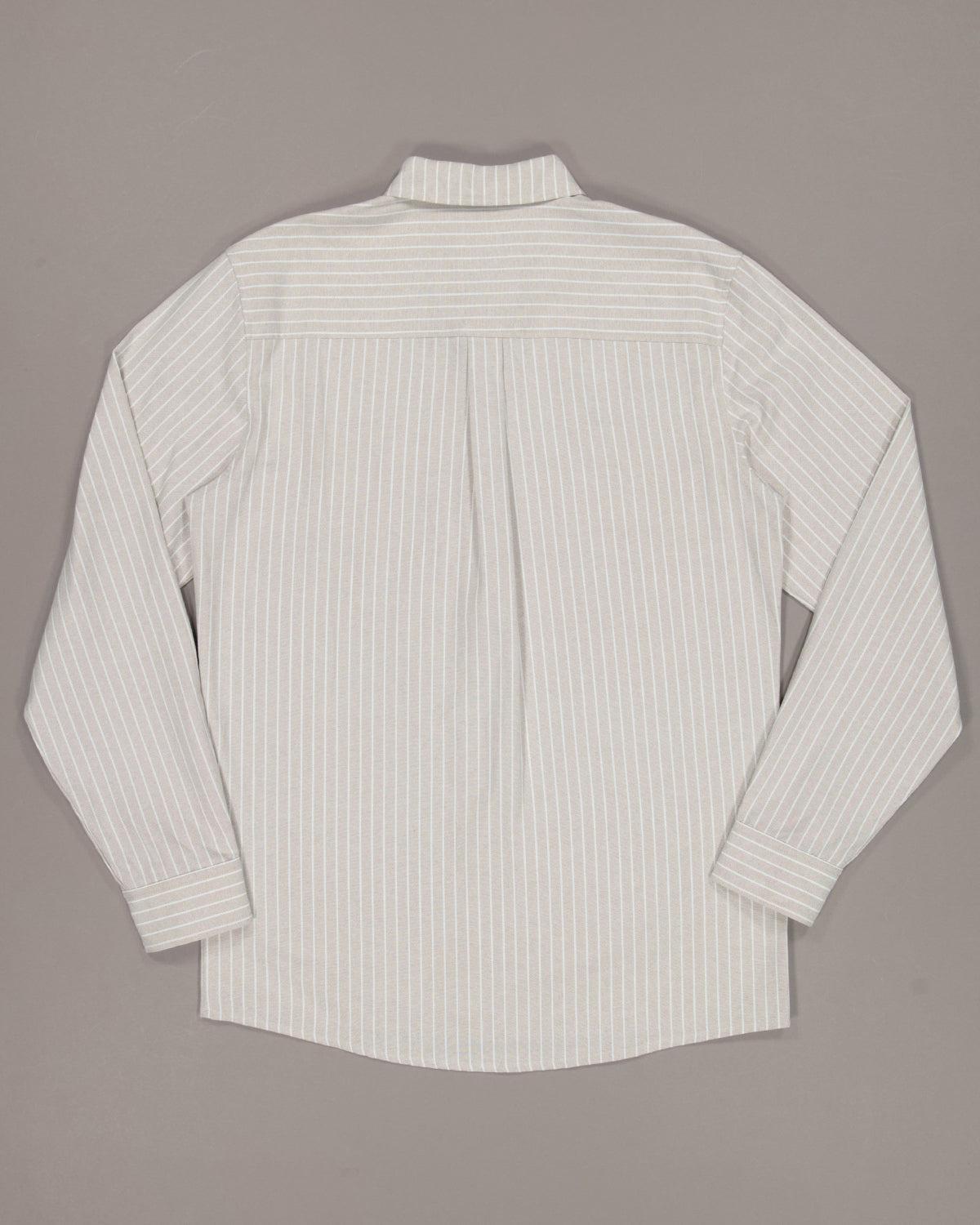 Just Another Fisherman Seaway Stripe Shirt - Brown/White Stripe
