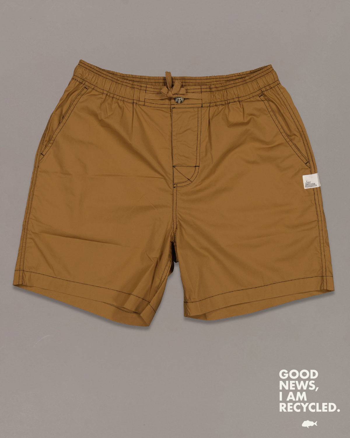 Just Another Fisherman Submersible Walk Shorts - Brown