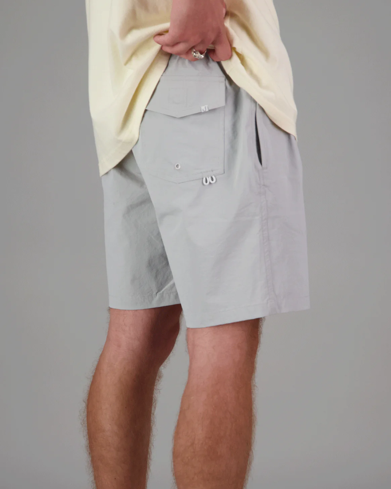 Just Another Fisherman Crewman Shorts - London Fog