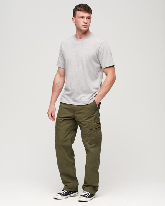 Superdry Baggy Cargo Pants - Drab Olive Green