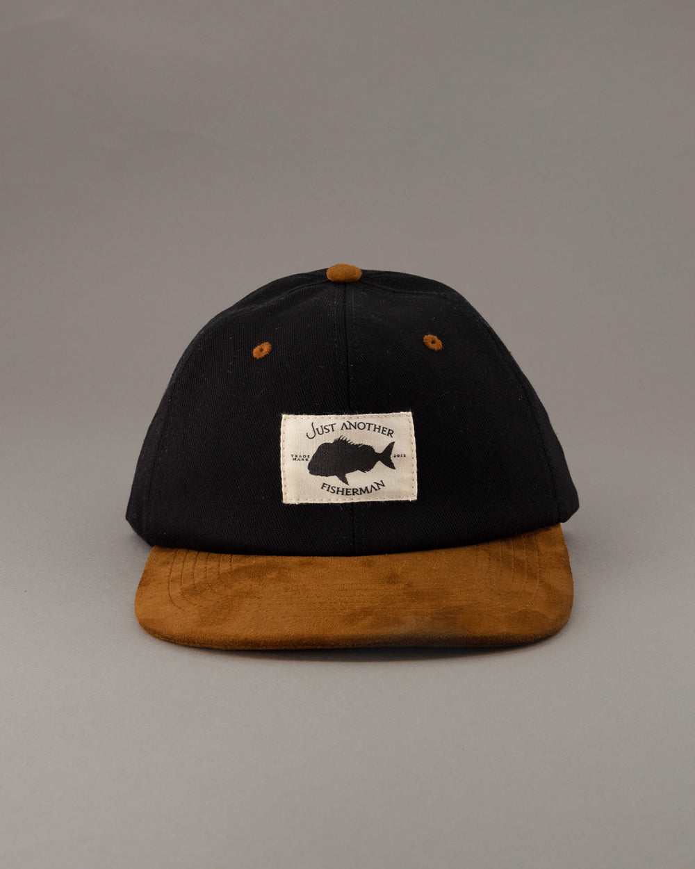 Just Another Fisherman Old Sea Dog Cap - Black/Brown