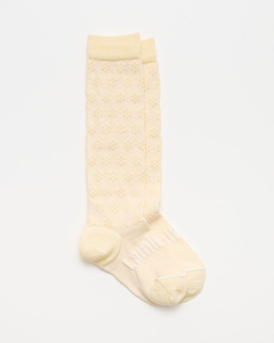 Lamington Merino Wool Knee High Socks - Peanut (Limited Edition)