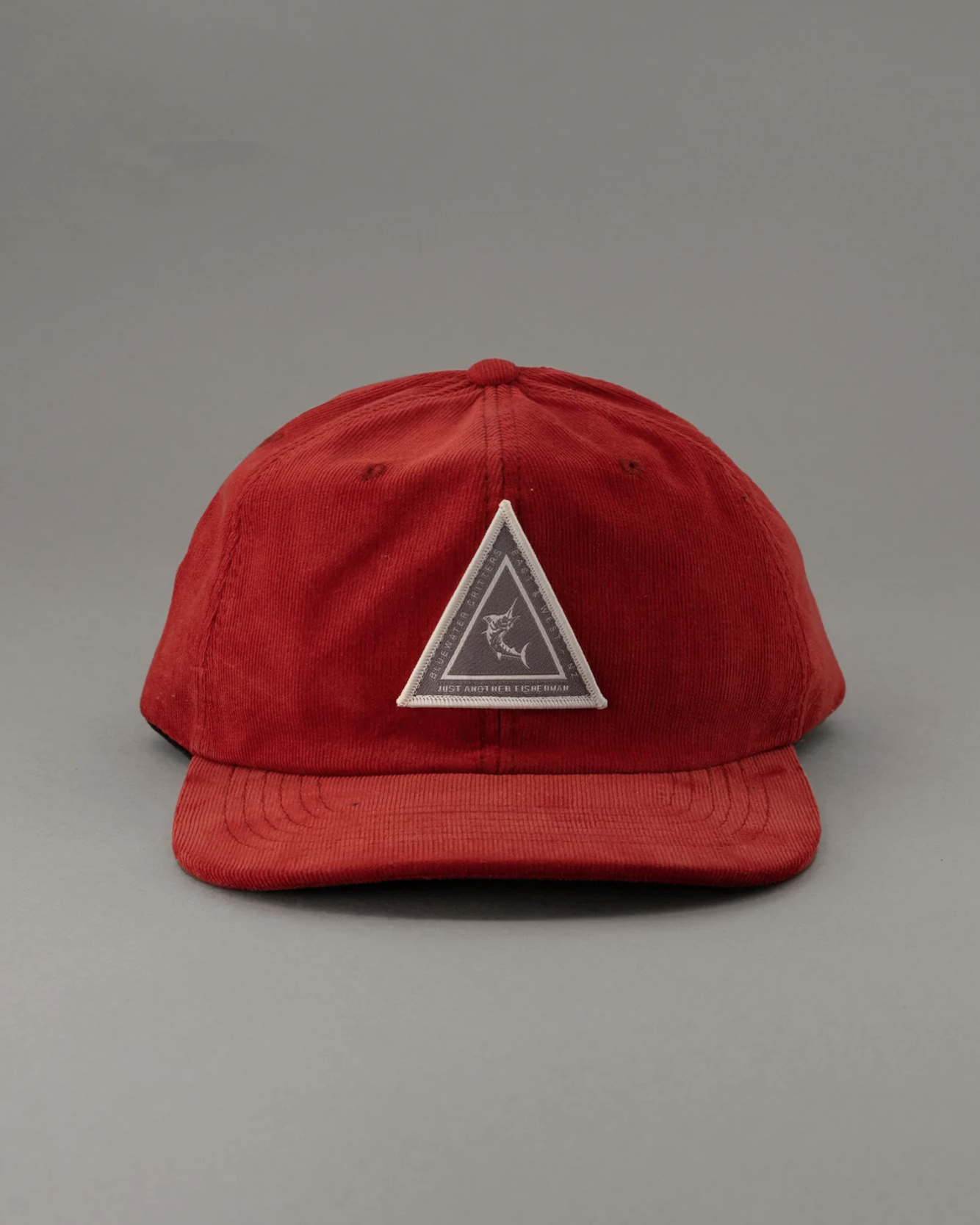 Just Another Fisherman Angled Marlin Cap - Burnt Red